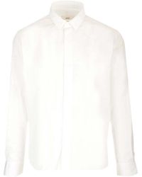 Ami Paris - White Cotton Shirt - Lyst