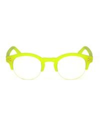 Linda Farrow - X Matthew Williamson Round Frame Glasses - Lyst