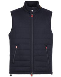 Kiton - Full Zip Puffer Vest - Lyst