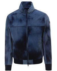Paul & Shark - Tie-dyed Zipped Jacket - Lyst