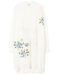 Paul Smith - Button-Up Curved Hem Shirt - Lyst