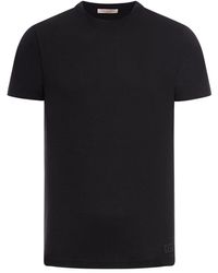 Valentino - Crewneck Short-sleeved T-shirt - Lyst