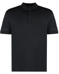 BOSS - Short Sleeve Cotton Polo Shirt - Lyst