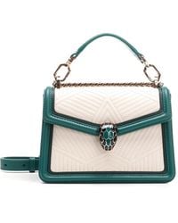 bulgari serpenti top handle bag