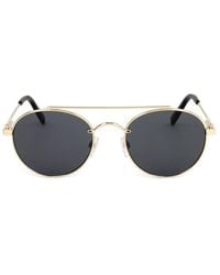 Bally - Round Frame Sunglasses - Lyst