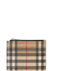 Burberry Vintage Check Card Case - Multicolour