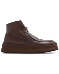 Marsèll Cassapana Lace-up Ankle Boots - Brown