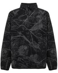 Nike Zip Detailed Long-sleeved Sweatshirt - Black