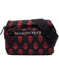 Alexander McQueen Biker Skull Urban Belt Bag In Nylon - Multicolor