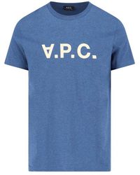 A.P.C. - V.p.c Color T-shirt - Lyst