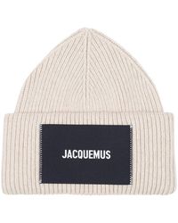 Jacquemus Le Bonnet Hat - Natural