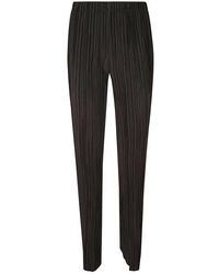 Anine Bing - Slim Fit Pleated Trousers - Lyst