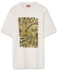 DIESEL - T-just-n12 Crewneck T-shirt - Lyst