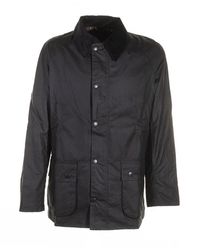 Barbour - Ashby Waxed Button-Up Jacket - Lyst