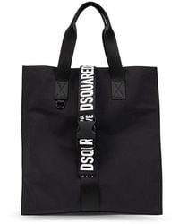 DSquared² - Shopper Bag With Logo - Lyst