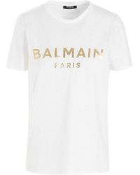 Balmain T-shirts for Women | Online Sale up to 50% off | Lyst