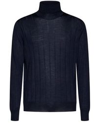 D4.0 - Ribbed Turtleneck Sweater - Lyst