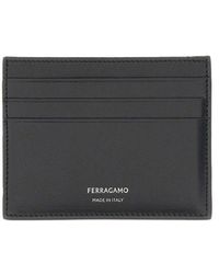 Ferragamo - Card Holder With Logo - Lyst