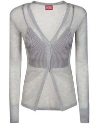 DIESEL - M-Arina Cardigan - Lyst