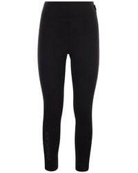 Moncler - Jersey Leggings - Lyst
