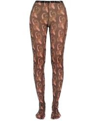 Etro - Patterned Tights - Lyst