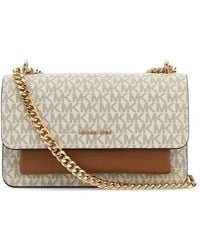 MICHAEL Michael Kors - Logo Lettering Claire Shoulder Bag - Lyst