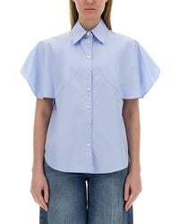 Stella McCartney - Shirt With Short Sleeves - Lyst