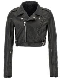 Rick Owens - 'Cropped Luke S Stooges' Jacket - Lyst