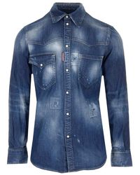 DSquared² Shirts for Men | Online Sale 