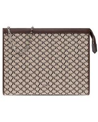 Max Mara - Mmtrousses Logo Plaque Zip-Up Wallet - Lyst