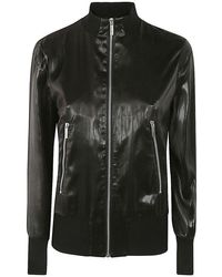 SAPIO - Zipped Bomber Jacket - Lyst