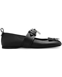 JW Anderson - Padlock Detailed Ballerina Shoes - Lyst
