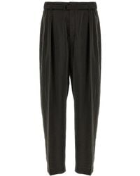 Lemaire - Silk Pants - Lyst