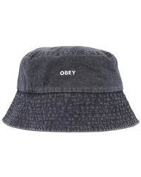 Obey - Bold Pigment Canvas Hat - Lyst
