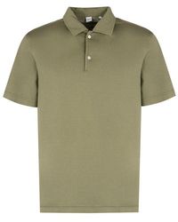 Aspesi - Buttoned Short-sleeved Polo Shirt - Lyst