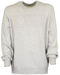 Brunello Cucinelli - Cashmere Sweater Round Neck - Lyst