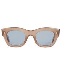 Cutler and Gross - Oval-frame Sunglasses - Lyst