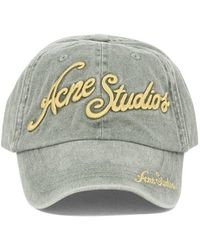 Acne Studios - Baseball Cap With Logo - Lyst