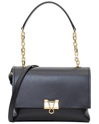 off white soft binder clip bolsa