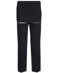 Givenchy - Slim Fit Pants In Wool - Lyst
