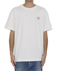 Dior - Crewneck Short-Sleeved Shirt - Lyst