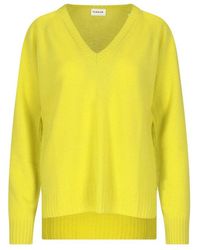 Womens Jumpers and knitwear P.A.R.O.S.H Jumpers and knitwear Sweaters Dark Yellow P.A.R.O.S.H 