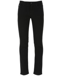Dolce & Gabbana - Logo Patch Skinny Jeans - Lyst