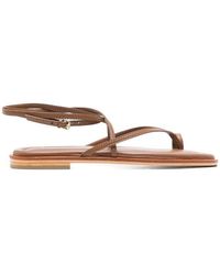 A.Emery - Square-Toe Strappy Sandals - Lyst