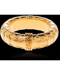 Versace - Greek Pattern Ring - Lyst