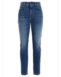 Weekend by Maxmara - Straight-fit Cropped Jeans - Lyst