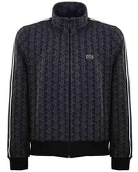 Lacoste - Paris Jacquard Zip-Up Track Jacket - Lyst