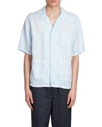 Aspesi - Short Sleeved Buttoned Shirt - Lyst