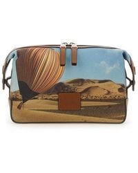 Paul Smith - Stripe Balloon-Printed Zip-Up Wash Bag - Lyst