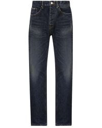 Balenciaga - Mid-waisted Relaxed Jeans - Lyst